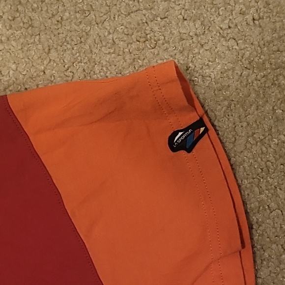 LA SPORTIVA Tank. 100% Organic Cotton. Size Small. Orange Pink - Picture 3 of 6